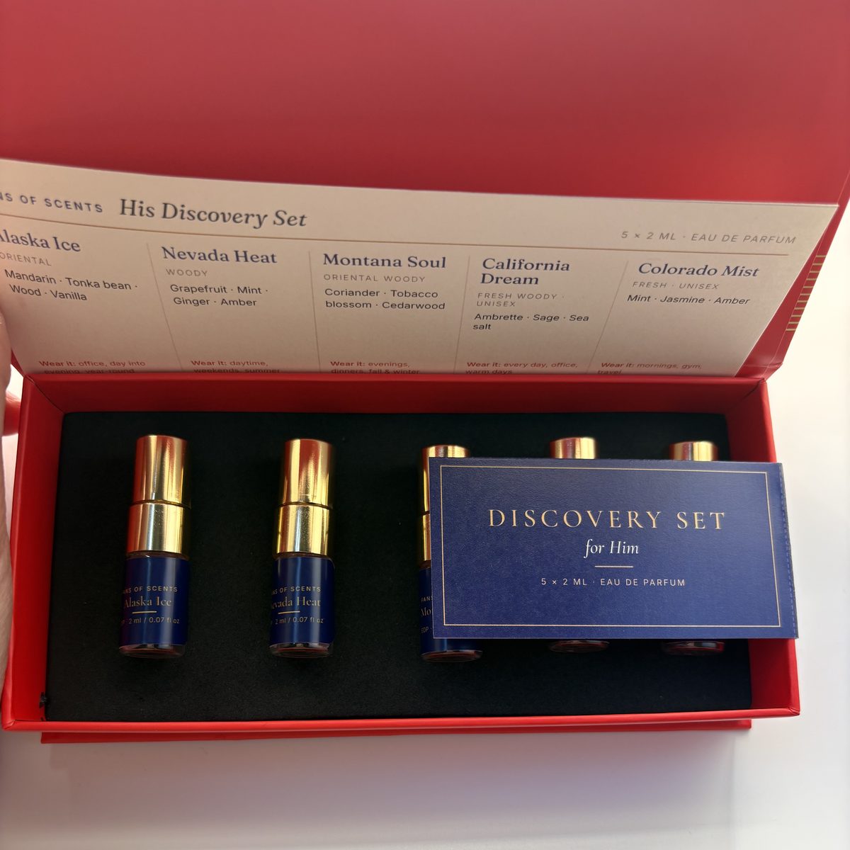 Fans of Scents Discovery Set for Him