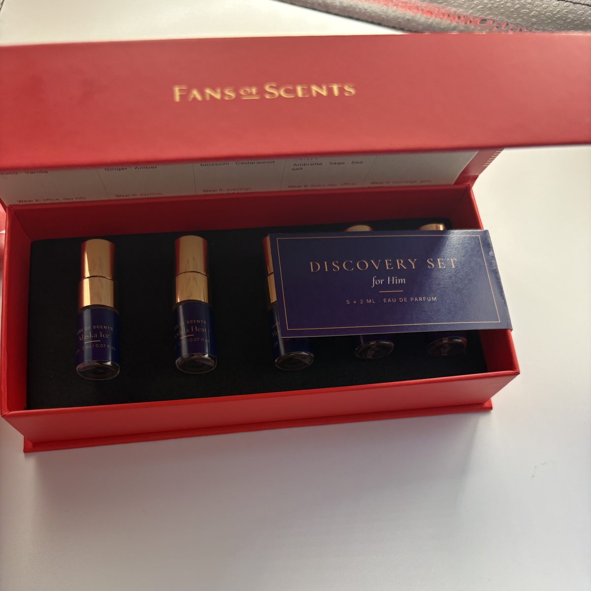 Fans of Scents Discovery Set for Him